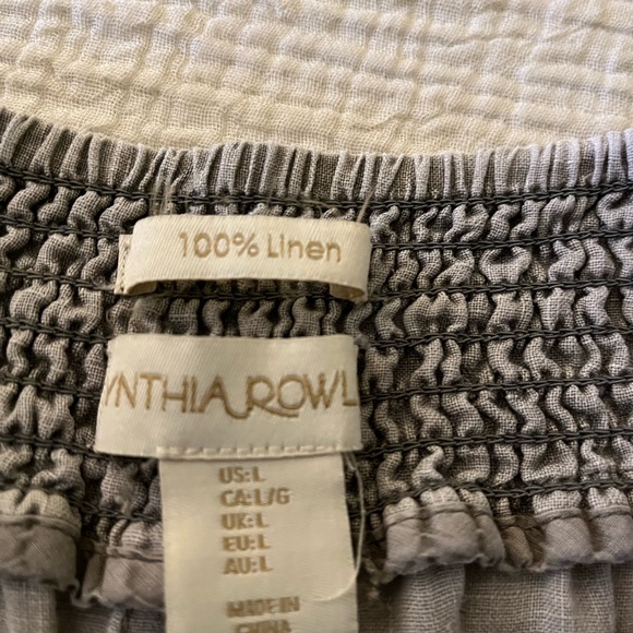 Cynthia Rowley linen pants - Picture 6 of 8